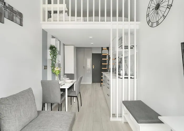 Charming And Modern With Mezzanine In Center By Renters * Poznań